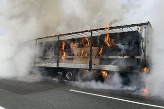 Holzlaster brennt auf der A 72 aus: Erhebliche Behinderungen in Richtung Bayern - Ein brennender Sattelzug sorgte am Mittwoch auf der A 72 für Behinderungen.