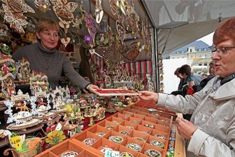 "Holznischel" und Druckerei aus Niederfrohna stellen Betrieb ein - Auf dem Zwickauer Ostermarkt vor knapp zehn Jahren wurden Holznischel-Produkte angeboten. 