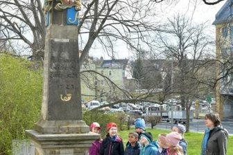 Hortkinder erkunden ihre Stadt -