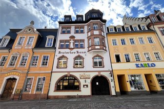 Hotel „Deutsches Haus“ in Mittweida geschlossen: Keine Übernachtungen zum Landeserntedankfest - Das Hotel „Deutsches Haus“ in Mittweida ist derzeit geschlossen.