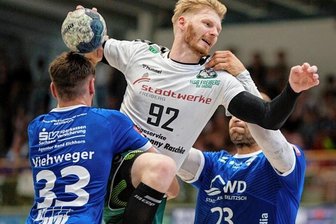 HSG-Dachse bissig, aber glücklos - Stark gekämpft, aber trotzdem gestoppt: Die HSG-Männer um Ondrej Simunek zogen in Delitzsch mit 20:24 den Kürzeren.