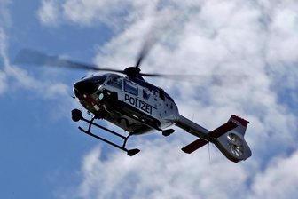Hubschrauber kreiste über Zwickau -