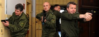 Amoklagetraining mit Streifenpolizisten 