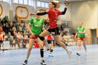 HVC mischt trotz Personalnot vorn mit - Caroline Rosiak war am vergangenen Wochenende gegen den Tabellenletzten aus Magdeburg beste HVC-Werferin. 