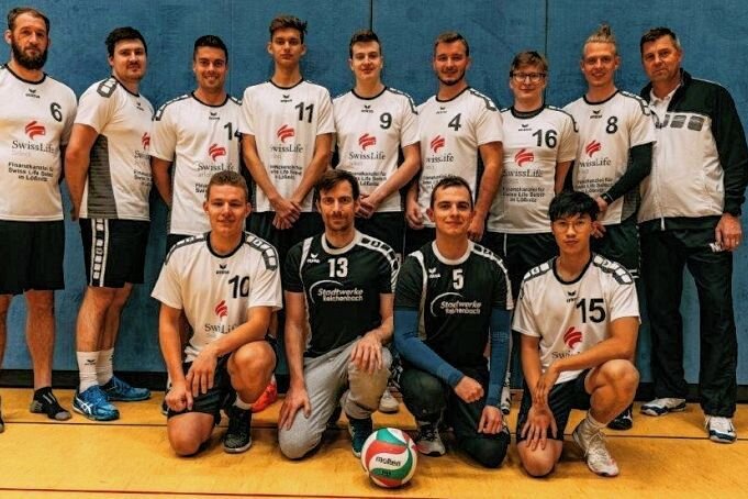 "Ich bin stolz auf meine Jungs" - Der VSV Eintracht Reichenbach freut sich über seinen ersten Sieg in der Abstiegsrunde der Volleyball-Sachsenliga.