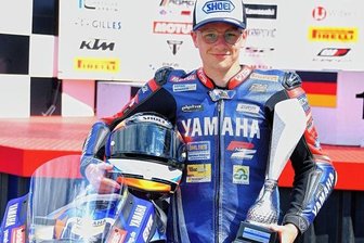 "Ich hätte hier schon gewinnen können" - Moritz Jenkner aus Hohenstein-Ernstthal beim IDM-Rennen in Most 2023. 