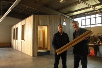 Idee aus Augustusburg: Das Holzhaus für Flüchtlinge -