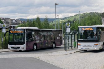 Ideen zur vogtländischen Landesgartenschau: Kommt der Bus ohne Fahrer? - Selbstfahrende Busse werden für die Gartenschau 2029 in Auerbach und Rodewisch diskutiert.