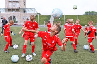 Im Feriencamp geht's um Tore und Flanken - 
