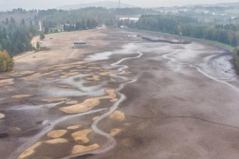 Im Filzteich herrscht Ebbe -