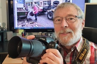 Im Fokus: Mit der Kamera mitten im Wasser - Andreas Judefeind arbeitete zwischen 1994 und 2005 für die Marienberger Lokalredaktion der "Freien Presse". 