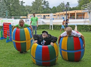 Im Planitzer Strandbad kommt keine Langeweile auf -
