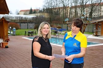 Im Saunabereich des "Webalu" sind Aufgüsse wieder erlaubt - 