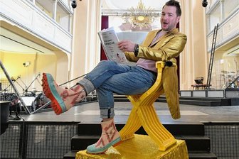 Immer wieder Freiberg: Tim Gernitz zu Gast bei Musical Jesus Christ Superstar - Tim Gernitz verschlägt es als König Herodes zurück nach Freiberg. Foto: 