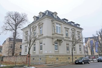 Immobilien-Versteigerung: Gebäudekomplex an der Gutwasserstraße hat neuen Besitzer - Die denkmalgeschützte Immobilie an der Gutwasserstraße wurde versteigert.