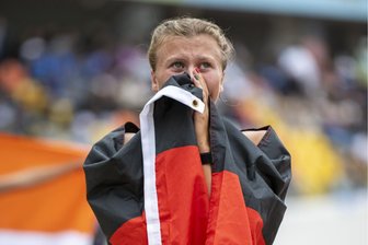 In anderen Nationen hätte sie das Ticket bereits gelöst: Reichenbacher Geherin scheitert in Tschechien trotz Bestzeit an der deutschen U-23-EM-Norm - Kylie Garreis (hier bei der U-20-WM in Peru) will unbedingt zur U-23-Europameisterschaft nach Norwegen.