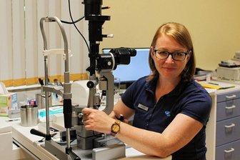 In Burgstädt öffnet wieder eine Augenarztpraxis - Dr. Anne-Catherine Zajonz arbeitet künftig als Augenärztin in einer Praxis am Markt 12 in Burgstädt.