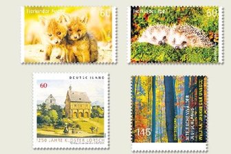 In Chemnitz entstand Marke für Kloster Lorsch - Die Briefmarkenneuheiten des Monats Januar sind ab heute am Postschalter erhältlich.