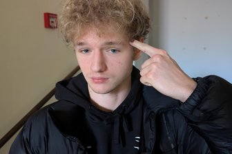 „In der Mathematik liegt Schönheit“: Wenn in Freiberg plötzlich mit Spaß gerechnet wird - „Die Möglichkeiten sind cool“: Ihor Shmarkov liebt das logische Denken in der Mathematik.