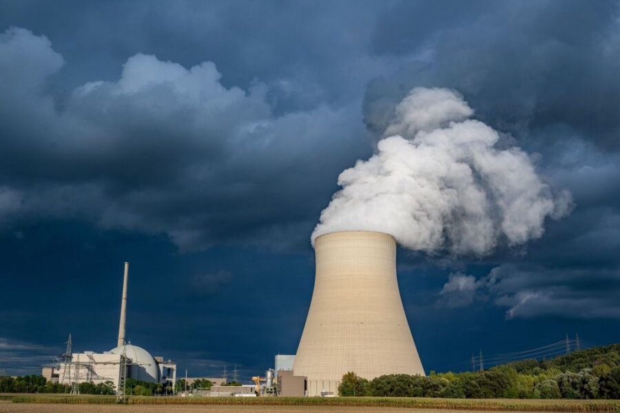 Das Atomkraftwerks Isar 2 im bayerischen Essenbach ist eines der letzten drei noch laufenden AKWs in Deutschland.