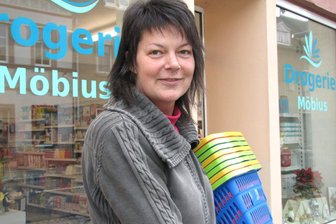 In Drogerie Möbius in Geringswalde gehen die Lichter aus - 2013 machte sich Kristina Möbius selbstständig. Nun muss sie schließen.