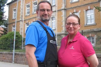 In früherer Geringswalder Klinik wird wieder geheilt - Michael und Mandy Band haben mit der Sanierung des einstigen Krankenhaus- und Schulgebäudes ein angespanntes Jahr hinter sich, das sie an Grenzen führte. Jetzt ist ein großer Teil der Arbeiten geschafft. 