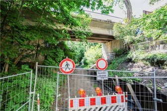 In Glauchau entsteht ein neuer Radweg - Der Innere Stadtgraben in Glauchau soll zu einem Radweg ausgebaut werden.