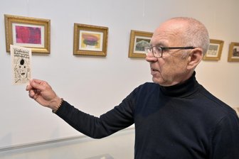 In Leukersdorf zu sehen: Die ungewöhnliche Bilderwelt des Wolfgang Eibl - Wolfgang Eibl aus Salzburg stellt in der Heimatstube in Leukersdorf aus.