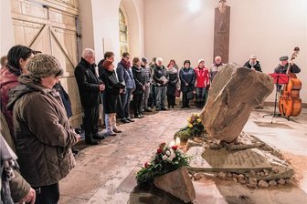 In Penig und Rochlitz wird an Opfer des Holocausts gedacht - Zum Holocaust-Gedenktag werden in der Gedenkstätte auf dem Friedhof von Penig auch kurze Ansprachen gehalten. Hier ein Foto von 2019.