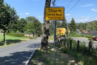 In Thurm wird Hauptstraße gesperrt - Im Mülsener Ortsteil Thurm wird die Hauptstraße ab 10. Juni gesperrt.
