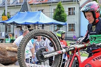 In Tschechien auf dem Podest -