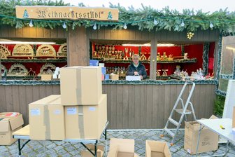 In wenigen Stunden ist es soweit: Der Marienberger Weihnachtsmarkt öffnet - 