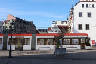 Insolvenz beim Hersteller: Steht Zwickaus neue Straßenbahnflotte auf der Kippe? - Ein Blick in die Zukunft: So sollen die neuen Straßenbahnen für Zwickau aussehen.
