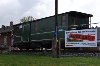 Interessengemeinschaft im Erzgebirge sagt Einweihung ab - Die Veranstalter entschieden sich, die Einweihung aufgrund der Wettervorhersage abzusagen.