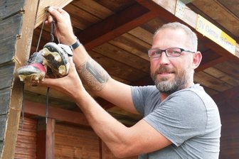 "Interimslösung" endet nach fünf Jahren mit erneutem Aufstieg - Hat seine Töppen an den Nagel der Gornauer Trainerbank gehängt: Steven Klamm. 