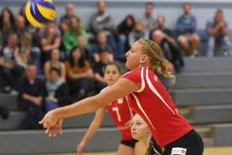 Inwieweit eine Volleyballerin des nächsten Gegners noch immer bei Fortschritt Lichtenstein aktiv ist - Tina Bieligk trug früher selbst das Trikot von Fortschritt Lichtenstein.