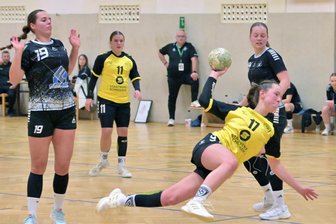 Irgendwas ist immer: Die Tipps der Sportredaktion für das Wochenende im Erzgebirge - Legt alles in jeden Wurf: Die Schneebergerin Celine Kister (mit Ball) und ihr Team kämpfen um den sicheren Klassenerhalt.