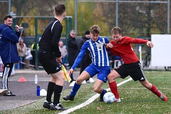Irgendwas ist immer: Die Tipps der Sportredaktion für das Wochenende in Mittelsachsen - Für die Fußballer von Germania Mittweida, hier mit Moritz Eismann (l.), und Fortuna Langenau mit Mick Achenbach, beginnen am Wochenende die Pflichtspiele.