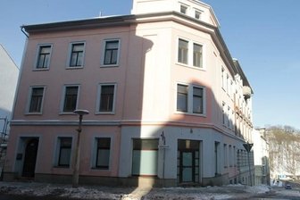 Islamisches Zentrum in Plauen erneut beschmiert - Das Islamische Zentrum in Plauen.
