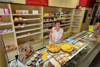 Ist das Schicksal des City-Cafés in Glauchau schon besiegelt? - Kerstin Zentzsch in ihrer Bäckerei an der Schlossstraße in Glauchau.
