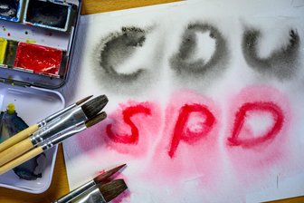 Jahrestag für Minderheitskoalition: Balanceakt auf fragilem Untergrund - CDU/SPD-Minderheitsregierung in Sachsen: Zum Erfolg verdammt? Foto: Hendrik Schmidt/dpa