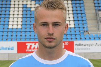 Jakob Gesien verlässt den Chemnitzer FC - Wechselt nach Luckenwalde: Jakob Gesien.
