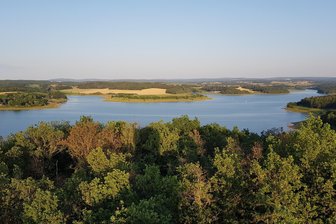 Jetzt Anmeldung für wildromantische Wanderung im Triebtal - Blick vom Mosenturm.