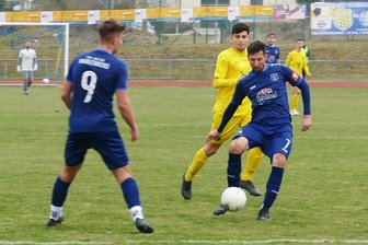 „Jetzt muss es losgehen“: Marienberger Landesliga-Kicker blasen zum Endspurt - Wegen einer erneuten Rotsperre wird Danny Gottschalk (rechts) dem FSV Motor weiterhin fehlen.