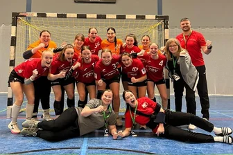 Jubel beim BSV Sachsen Zwickau: Das Juniorteam ist in der 3. Liga wieder im Geschäft - Jubel beim BSV Sachsen Zwickau II: Das Team verabschiedete sich mit einem Auswärtssieg in Berlin in die Weihnachtspause.