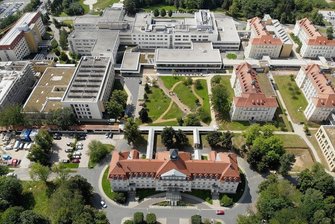 Jubiläum am Zwickauer Heinrich-Braun-Klinikum: 100 Jahre Hoffnung auf Heilung - Das Gelände des Heinrich-Braun-Klinikum heute.