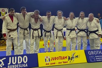 Judo-Club Crimmitschau glänzt beim ersten Mixturnier der Rostocker Bundesliga-Teams - Die Mixed-Mannschaft des JC Crimmitschau erkämpfte in Rostock den dritten Platz.