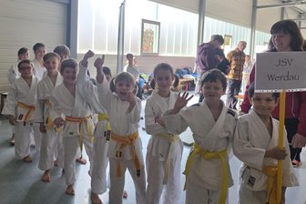 Judo: Nachwuchs des JSV Werdau erlebt spannenden Auftakt in der Kinderliga - Die Nachwuchsjudoka des JSV Werdau zeigten beim Auftakt der Kinderliga tolle Leistungen.