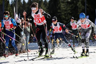 „Jugend trainiert für Olympia“: Sportschüler aus dem Erzgebirge trumpfen beim Bundesfinale groß auf - Als Startläufer der erfolgreichen Oberwiesenthaler Jungen-Staffel fungierte Jann Hoffmann.