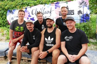 Jugendclub aus Börnichen feiert 15. Geburtstag: Gründungsmitglieder berichten über die Anfänge - Waren schon als Gründungsmitglieder bei Börnschen United dabei: Christopher Haupt, Martin Trinks, Toni Schumann, Stephan Winkler, Peter Schimmelpfennig und Sebastian Wagener (von links).